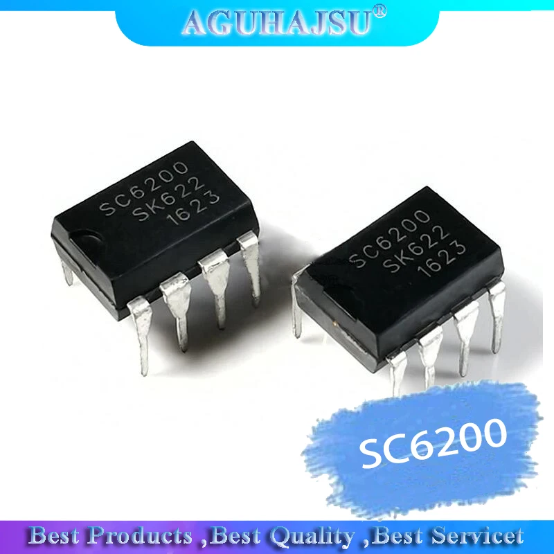 5 шт./лот SC6200 SC 6200 DIP 8|integrated circuit|circuit integre |