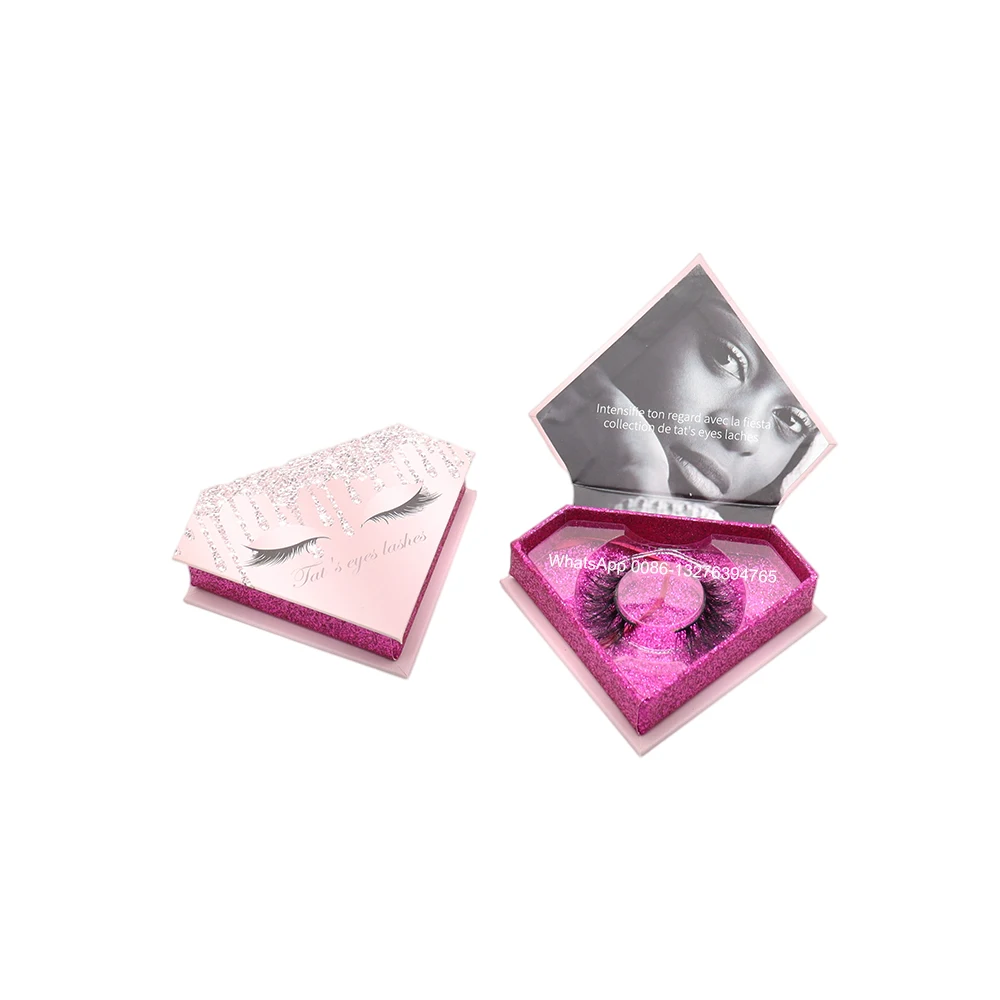 

Розовая искусственная накладка, Бесплатная прозрачная ресница, оптовая продажа, ручная работа, 20 мм, норковые ресницы с упаковкой, Индивиду...