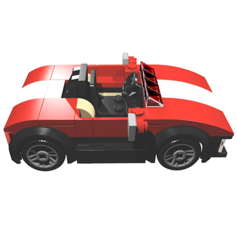 BuildMAC город красный Mini Roadster строительные блоки Технические характеристики