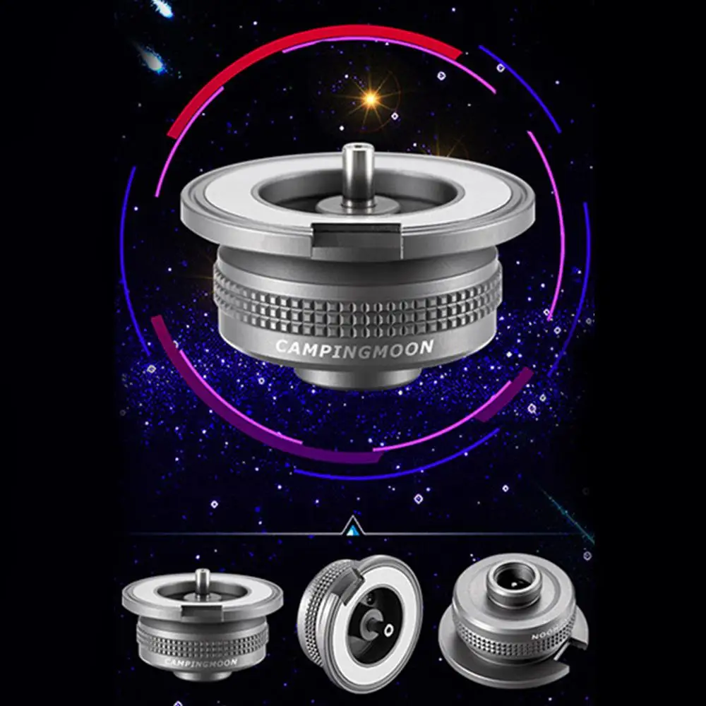 

Outdoor Picnic Gas Stove Burners Adaptor Conversion Split Type Furnace Connector Tank Adapter Camping Gas Stove Conversion Head