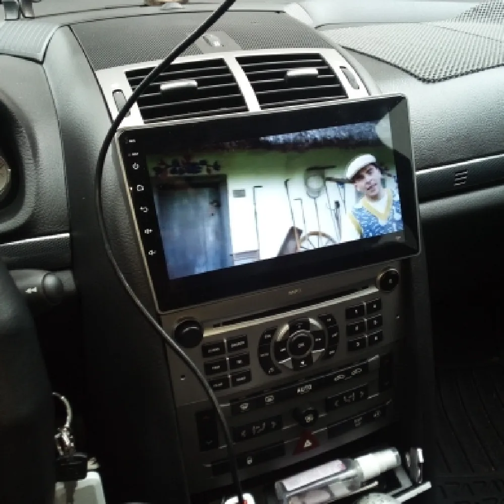 Автомобильный мультимедийный плеер Android 11 6 + 128 Гб поддержка JBL для Peugeot 407 2004-2010 IPS HD