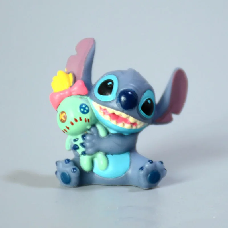 Набор мини-фигурок Лило Стич Disney мультяшная модель игрушки украшение для торта