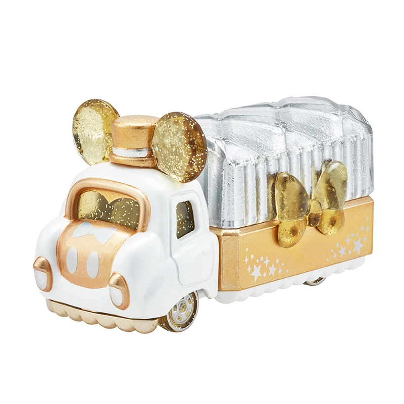 S01 Takara Tomy Tomica Disney Motors ювелирные изделия Weir Lulu багажник Микки Маус металлическая