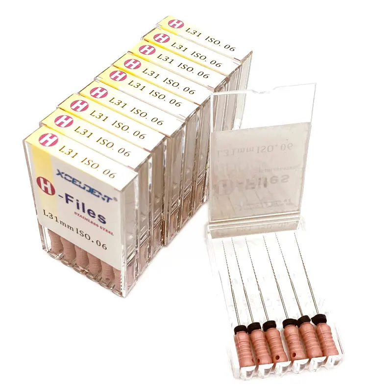 10 коробок эндододонтический корневой канал H-файл (Ручное использование)