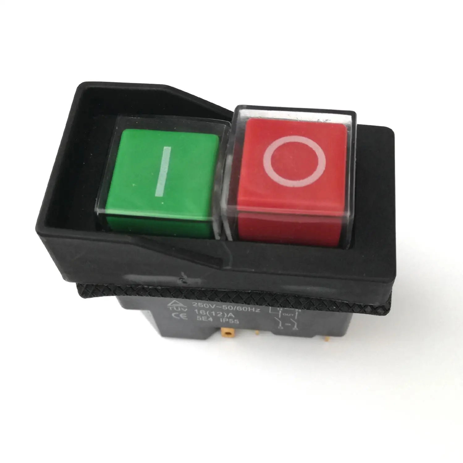 KLD-28A водонепроницаемый электромагнитный кнопочный переключатель 120 В 220 4