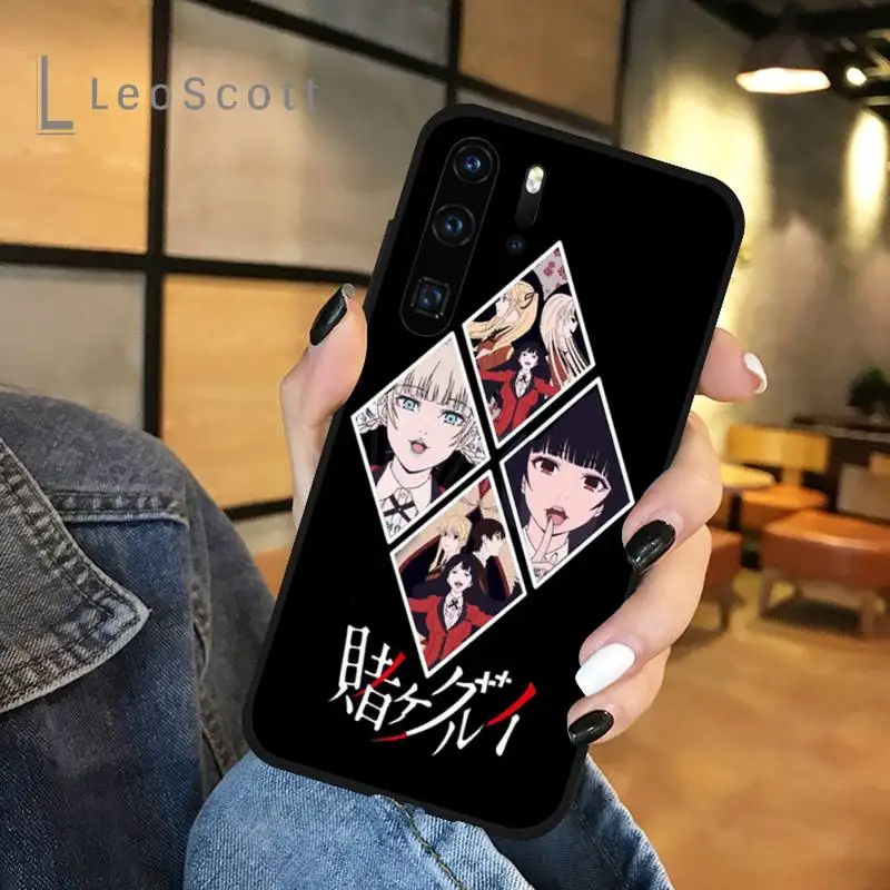 

Crazy Excitement Manga Kakegurui Phone Case For Huawei honor Mate P 9 10 20 30 40 Pro 10i 7 8 a x Lite nova 5t