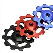 Горячая Распродажа, алюминиевый сплав, Jockey Wheel 11 T, велосипедное Натяжное колесо, задний переключатель, шкив, направляющий шкив, велосипедные аксессуары