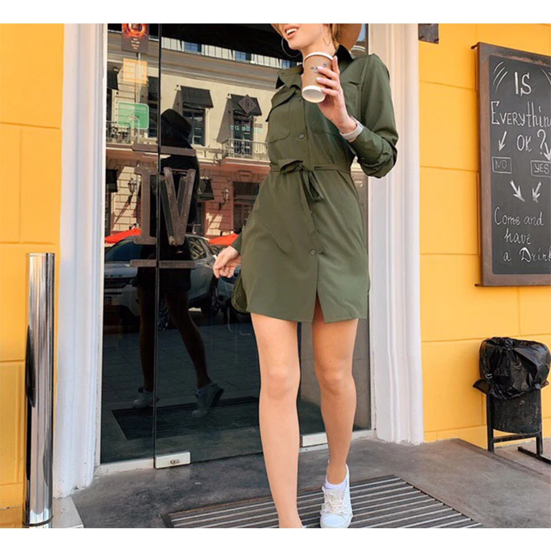 Для женщин Винтаж пояса передними карманами трапециевидной формы вечерние