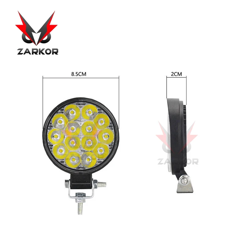 Zarkor 42WLED светильник бар рабочий 4WD грузовик трактор лодка Трейлер 4x4 внедорожник