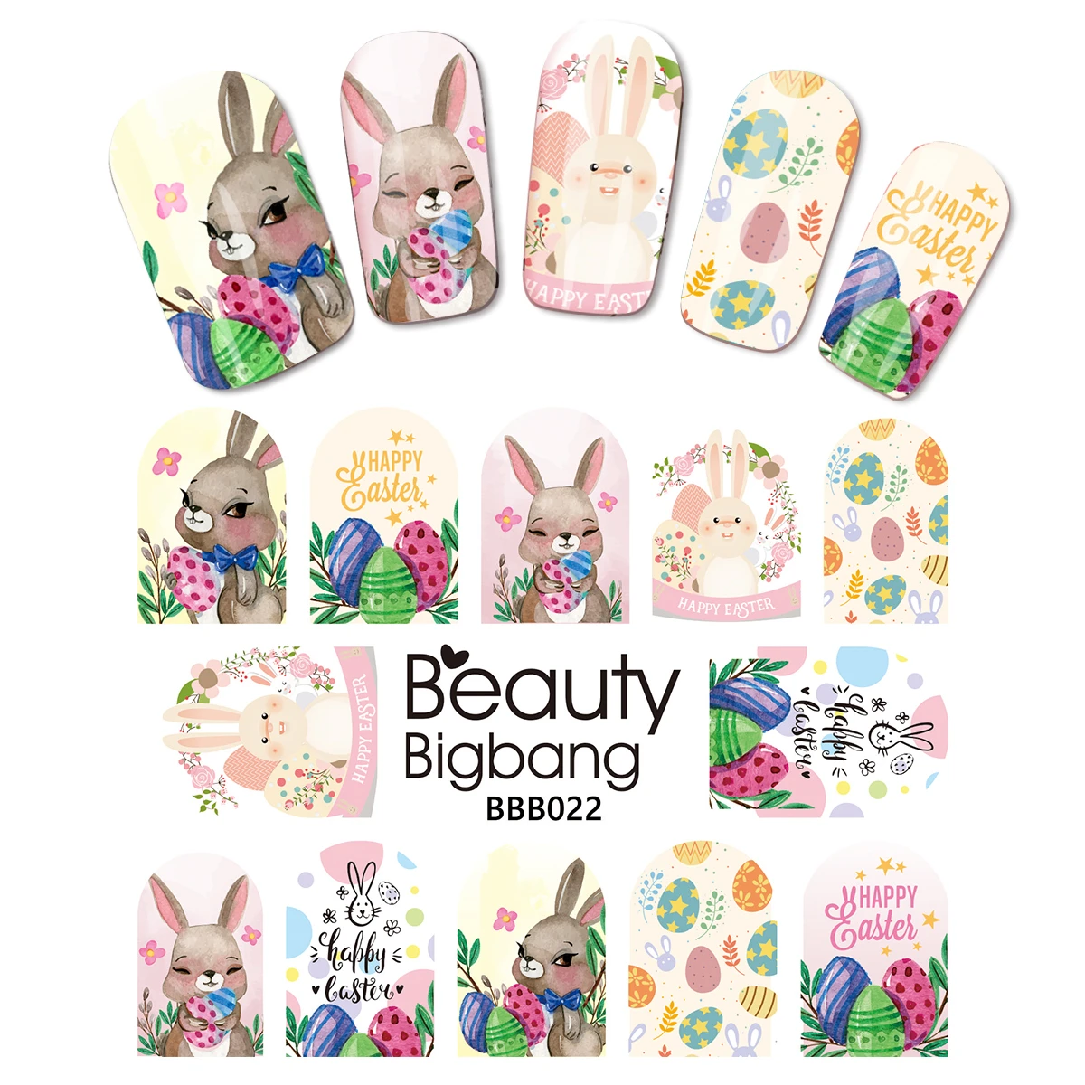 BEAUTYBIGBANG 1 лист наклейка на ногти водная слайдер украшение кружевные цветы Летний