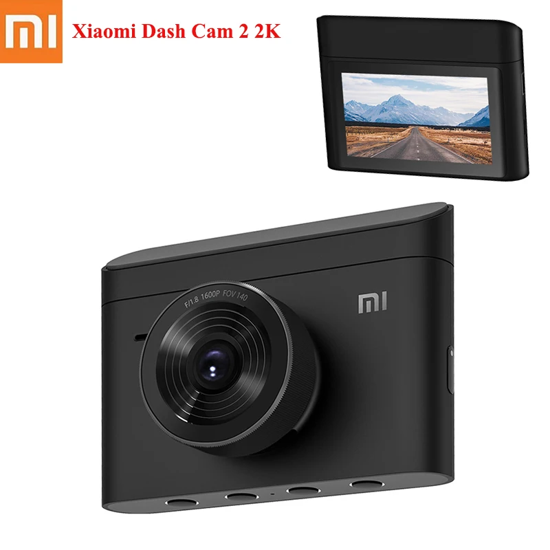 

Xiaomi Mijia Smart Car Driving Recorder 3D Noise Reduction 2K Night Vision Display DVR Voice Control Digital Video Camcorder