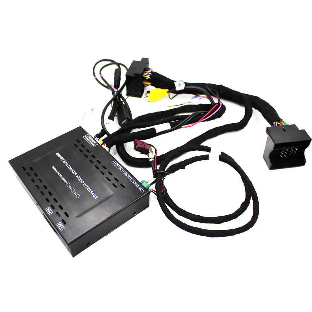 

Wireless apple carplay interface solution support wireless mirror link with HDMI in for BMW EVO series