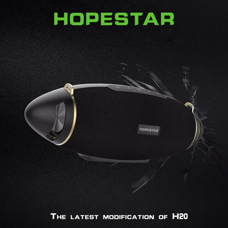 HOPESTAR H20 + регби 30 Вт Bluetooth динамик Колонка ПК беспроводной портативный мини