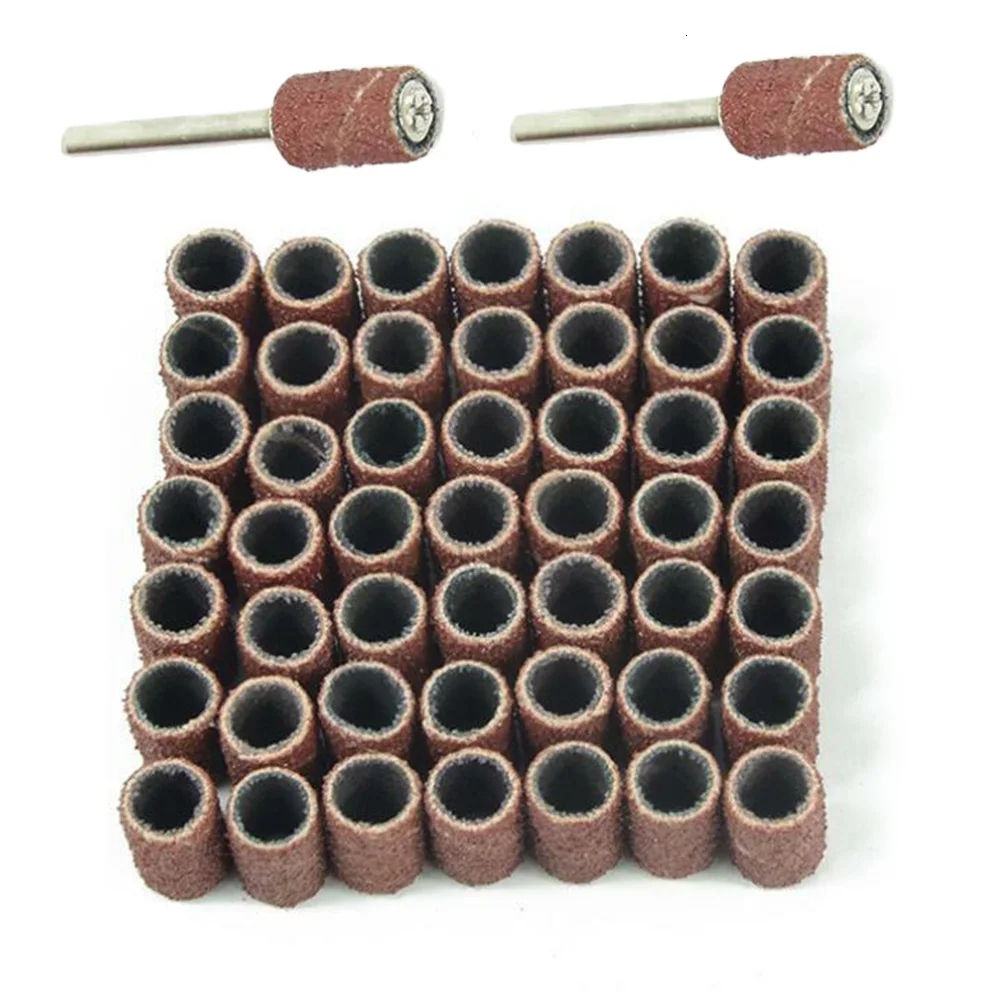 

Grinding Sandpaper circle Sleeves Reddish Brown Set Tool Parts Supplies