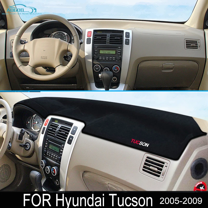 Противоскользящий коврик для Hyundai Tucson 2005 2006 2007 2008 2009 JM | Автомобили и мотоциклы