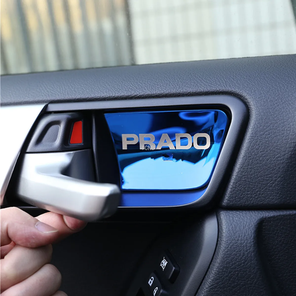 Накладка на внутреннюю дверную чашу из нержавеющей стали для Toyota Land Cruiser Prado 150 2010