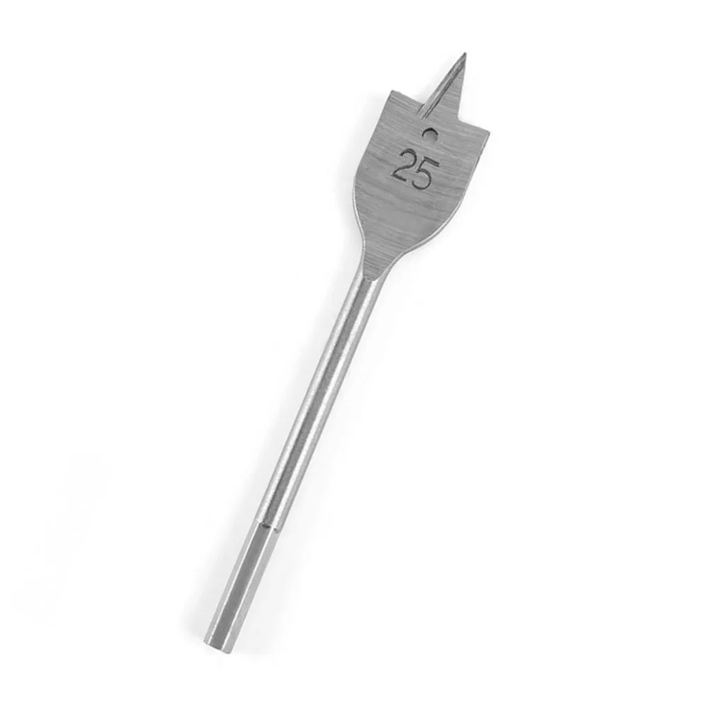 10pcs 10-55mm Flat Drill High-carbon Steel Wood Drills Woodworking Spade Bits Durable Power Tool Sets