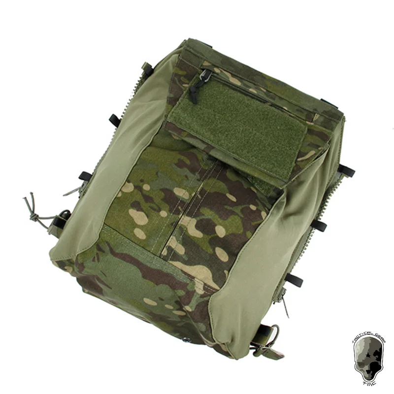 3189-MTP AVS JPC2.0 CPC Tactical Vest Zipper Bag 2.0 Back Panel Multicam Tropic Fabric