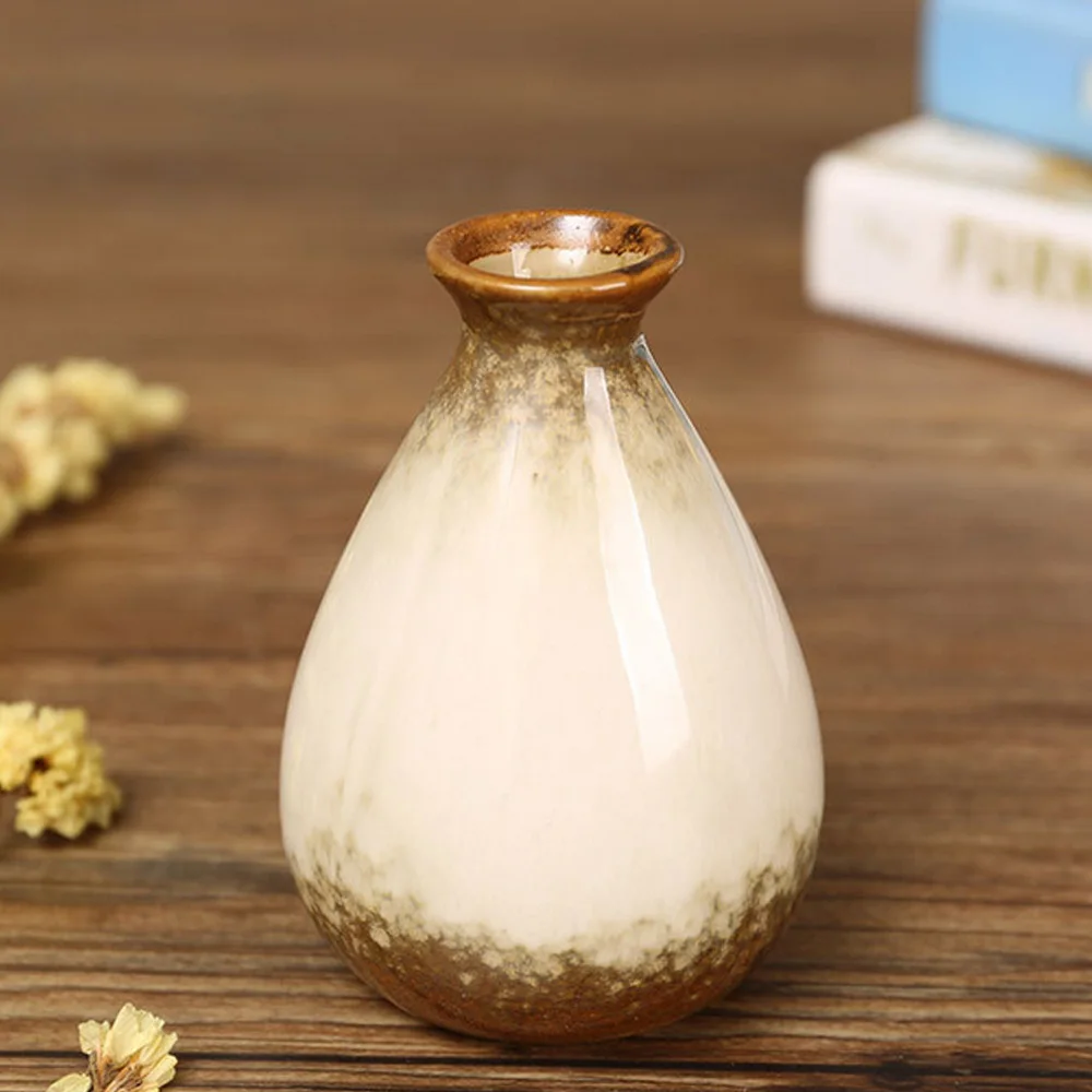 Керамическая ваза винтажная элегантная для украшения гостиной и дома|Вазы| |