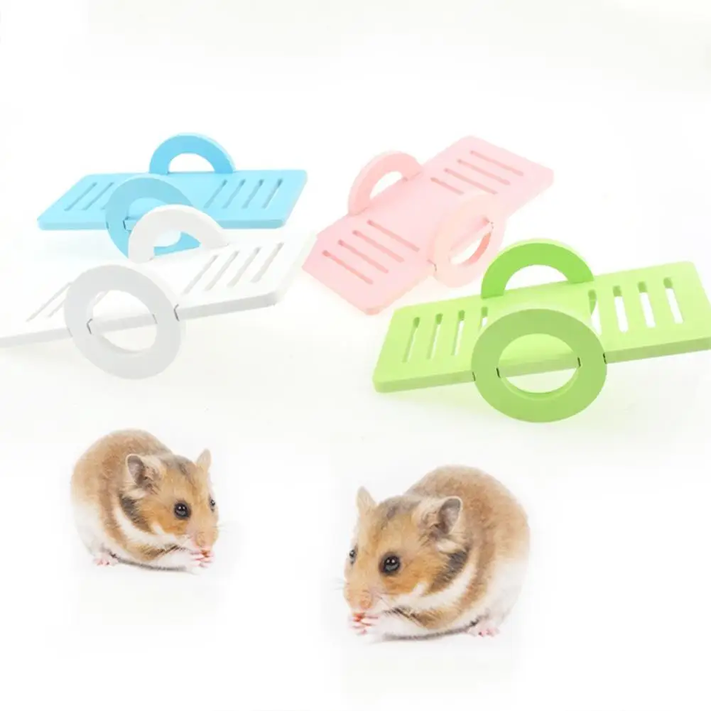 Eco Board Mini Seesaw домашнее животное хомяк Шиншилла маленькая игрушка для тренировки