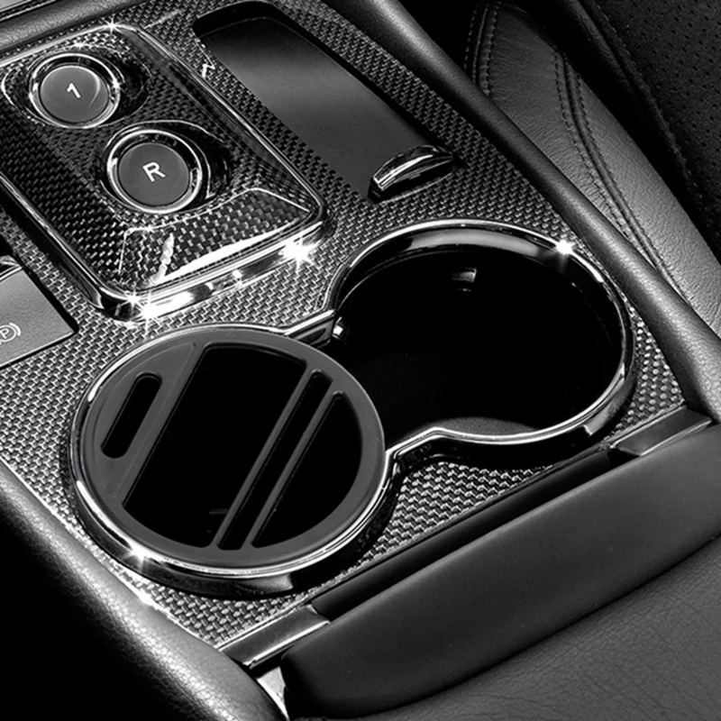 

Car Universal Water Cup Slot Storage Box Change Coin Card Reader