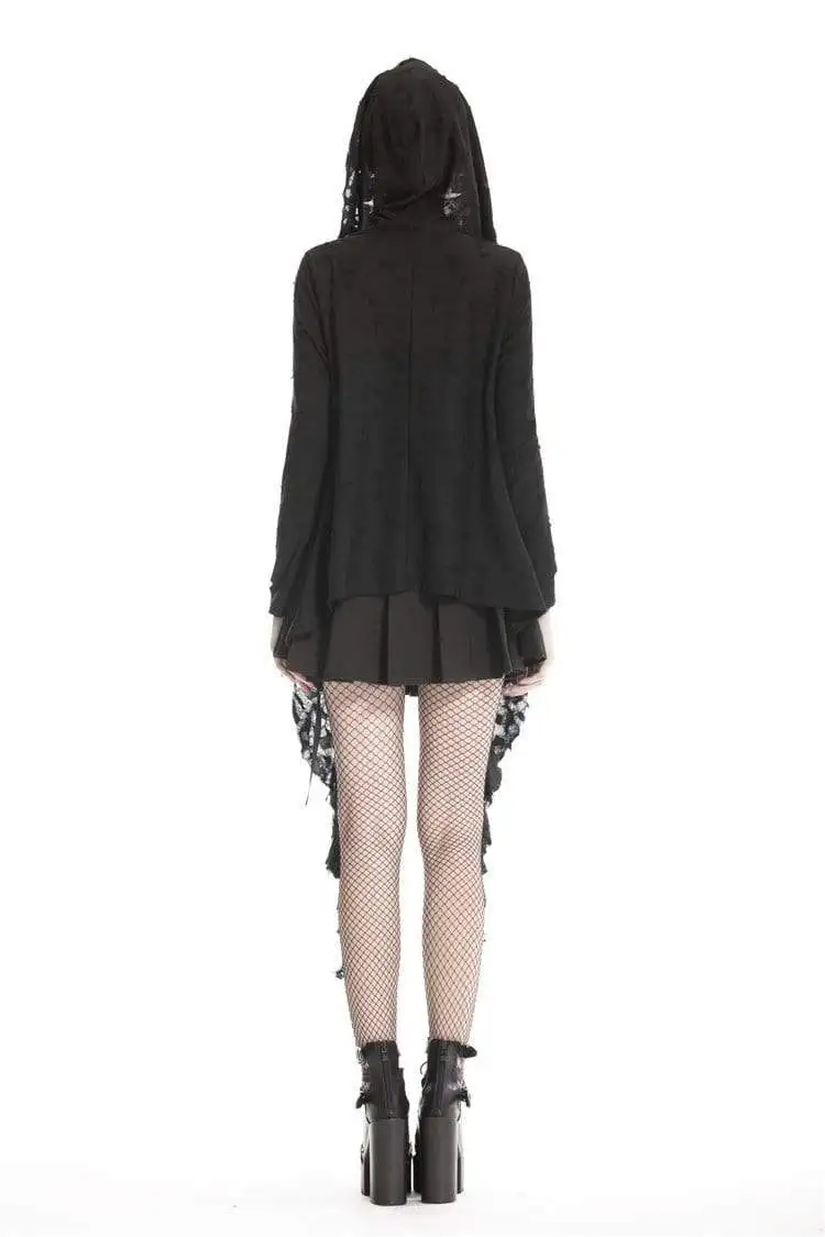 Darkinlove женские готические панк альтернатива рок мешковатые толстовки кардиганы