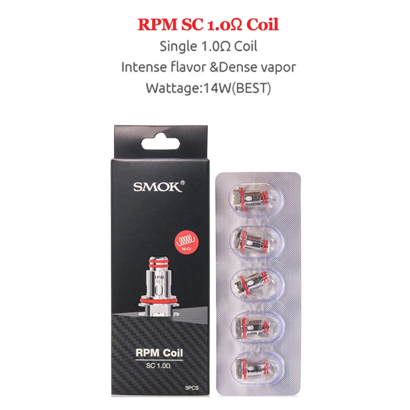 Оригинальный SMOK RPM Mesh RBA катушка испаритель головки резистор Pod Vape нагреватель E