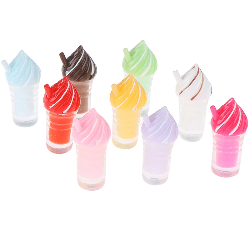 3 шт. миниатюрные чашки для мороженого кухонная кукла чашка напитков куклы сделай