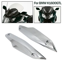 motorcycle abs windscreen left right deflector trim decorative strip plated part for bmw k1600gtl k 1600 k1600 gtl 2010 2017