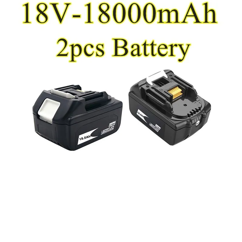 

2021 Bl1860 rechargeable Li ion battery, 18 V, 18000 MAH, Makita 18 V, bl1840, bl1850, bl1830, bl1860b, LXT 400 + charger