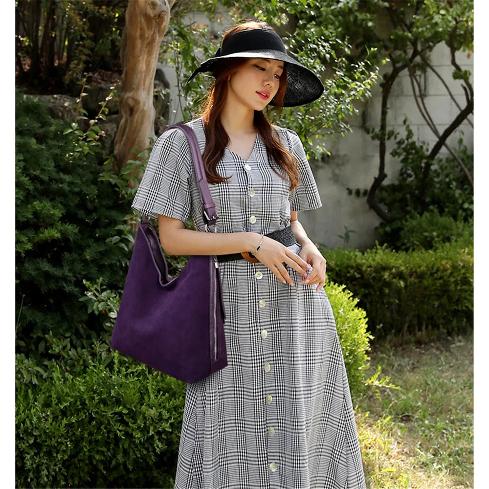 

Women luxury Faux Suede Handbags High Quality Ladies Hand Bags For Women 2019 Winter Bolsa Crossbody Shoulder Bags Sac A Main