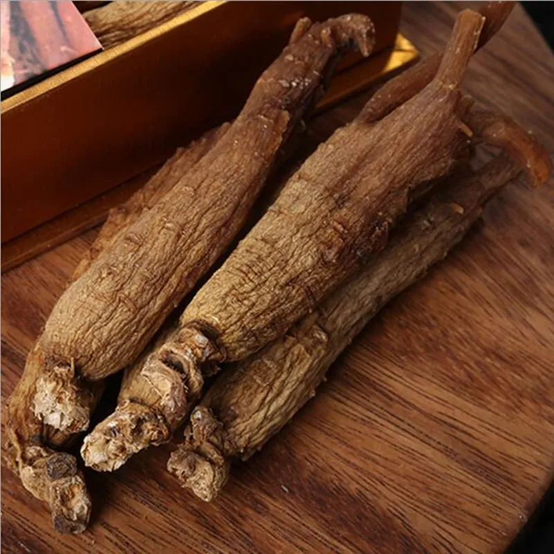 

500g high-quality ginseng root sugar-free red ginseng 5-6 years replenish qi, nourish blood, calm nerves and improve immunity