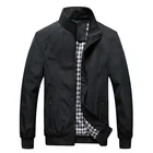 Качественная однотонная Повседневная куртка-бомбер, Мужская весенне-осенняя верхняя одежда, китайская спортивная одежда, мужские куртки для мужчин, пальто M-5XL 6XL 7XL