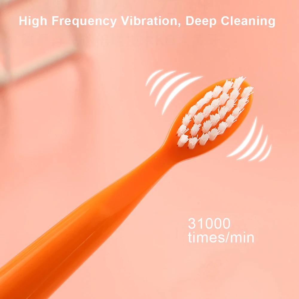 Электрическая зубная щетка пятискоростная звуковая вибрационная зарядное