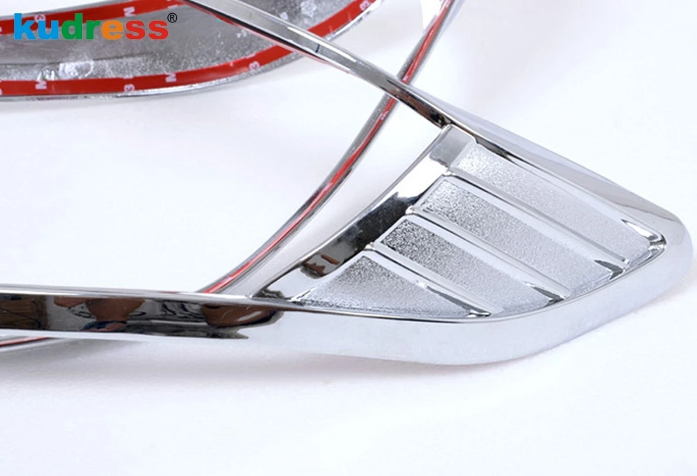 Хромированная крышка автомобильной фары для Toyota Prado J150 2010 2011 2012 ABS передний