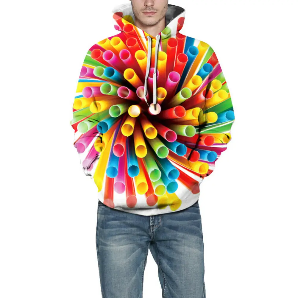 2019 Multi-Styles Adult Man Big Pocket Long Sleeve Hoodie Outwear Male Pullover Casual 3D Print Hooded Sweatshirt Plus Size | Мужская