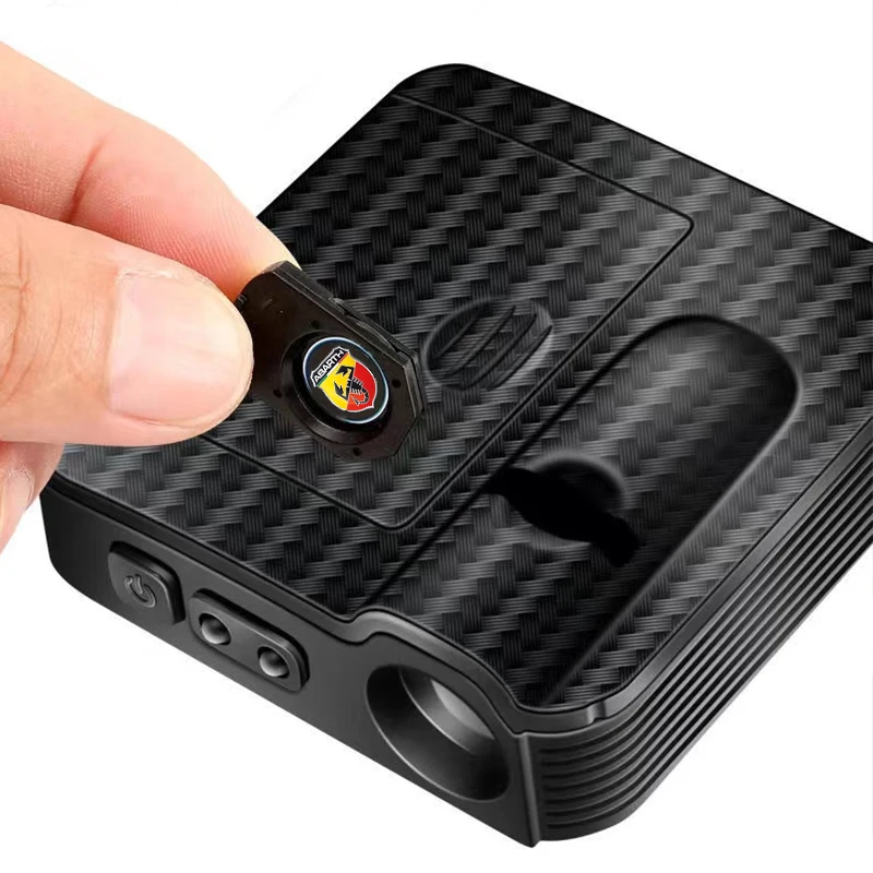 1/2 шт. светодиодный лазерный проектор из углеродного волокна для двери