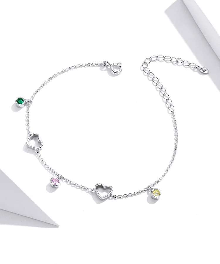 Посеребренные браслеты с бриллиантами и цепочкой подходят для pandora стразы