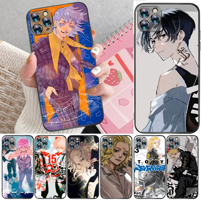 

Toko Revengers Janpan Cartoon Phone Case For iPhone 12 Pro Max SE 2020 Mini Funda Coque Back Cover Cases Carcasa