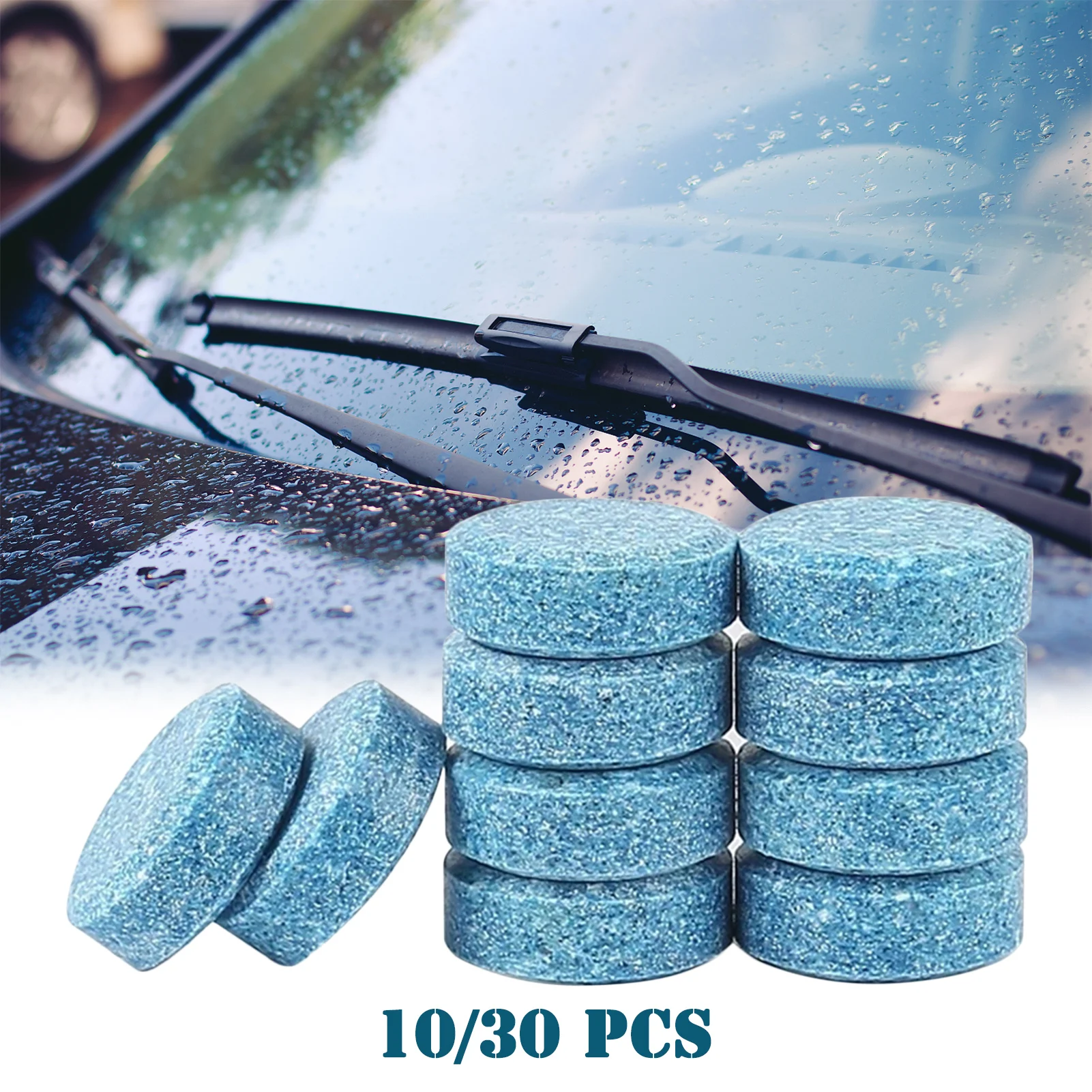 

Car Concentrated Tablets Effervescent Window Washer 10/30PCS Stuks Auto Voorruit Glas Geconcentreerd Window Washer Tabletten Hot