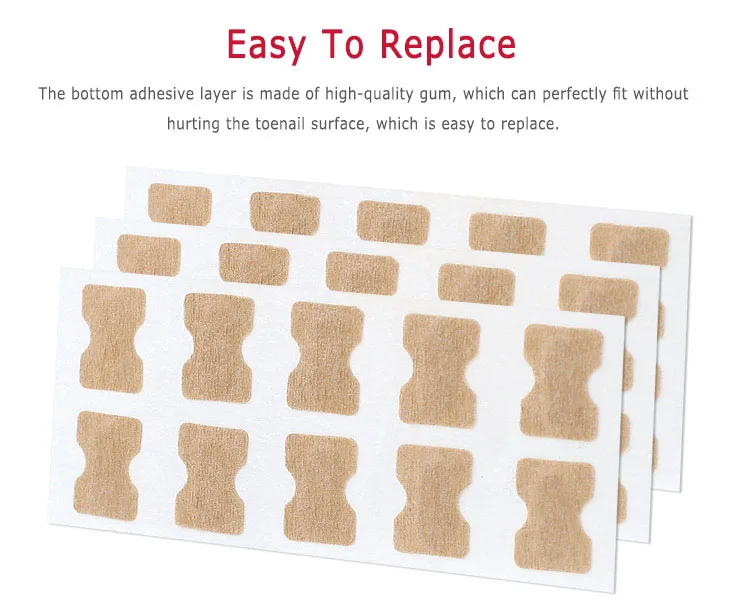 5 шт. положительные лак для ногтей полоски анти-ролл ПЭТ Пластик Безопасность