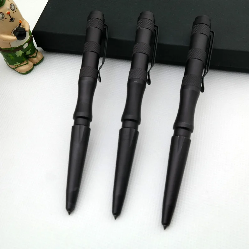 

1pcs Self-Defence Tactical Pen Tungsten Steel Head Tactical Pen Security Protection Supplies Defense Tool EDC Window Breaker