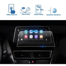 LFOTPP For Eclipse Cross 7 Inch 2018 Car Navigation Display Tempered Glass Screen Protector Auto Interior Protective Sticker