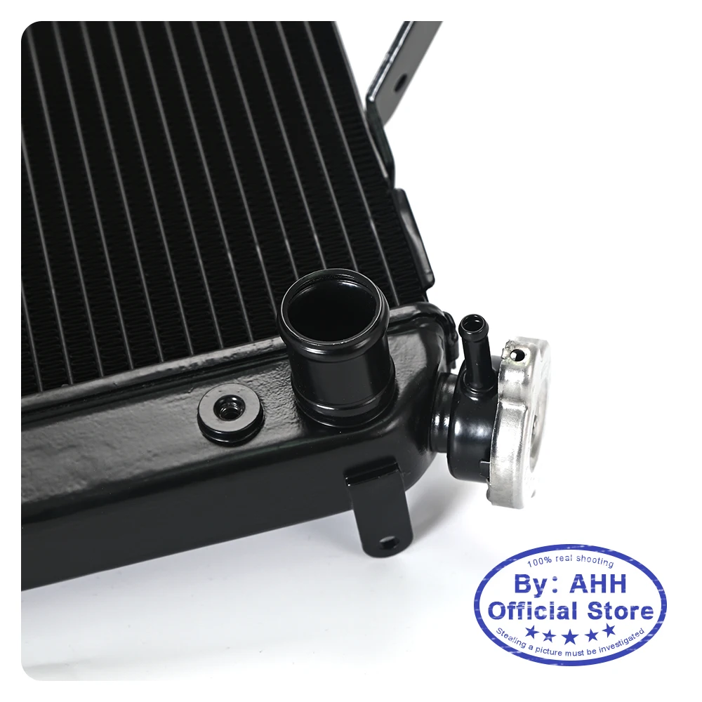 

AHH Motorcycle Radiator Cooler Cooling Water Tank For YAMAHA YZF1000 YZFR1 2004 2005 2006 R1 YZF-R1 04 05 06 Aluminum Black