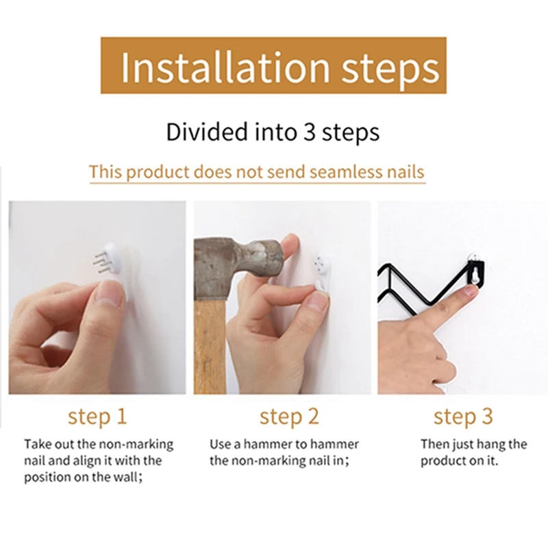 Распродажа-крюк для хранения с 4 Крючки Настенные вешалка крючок ключи шляпа