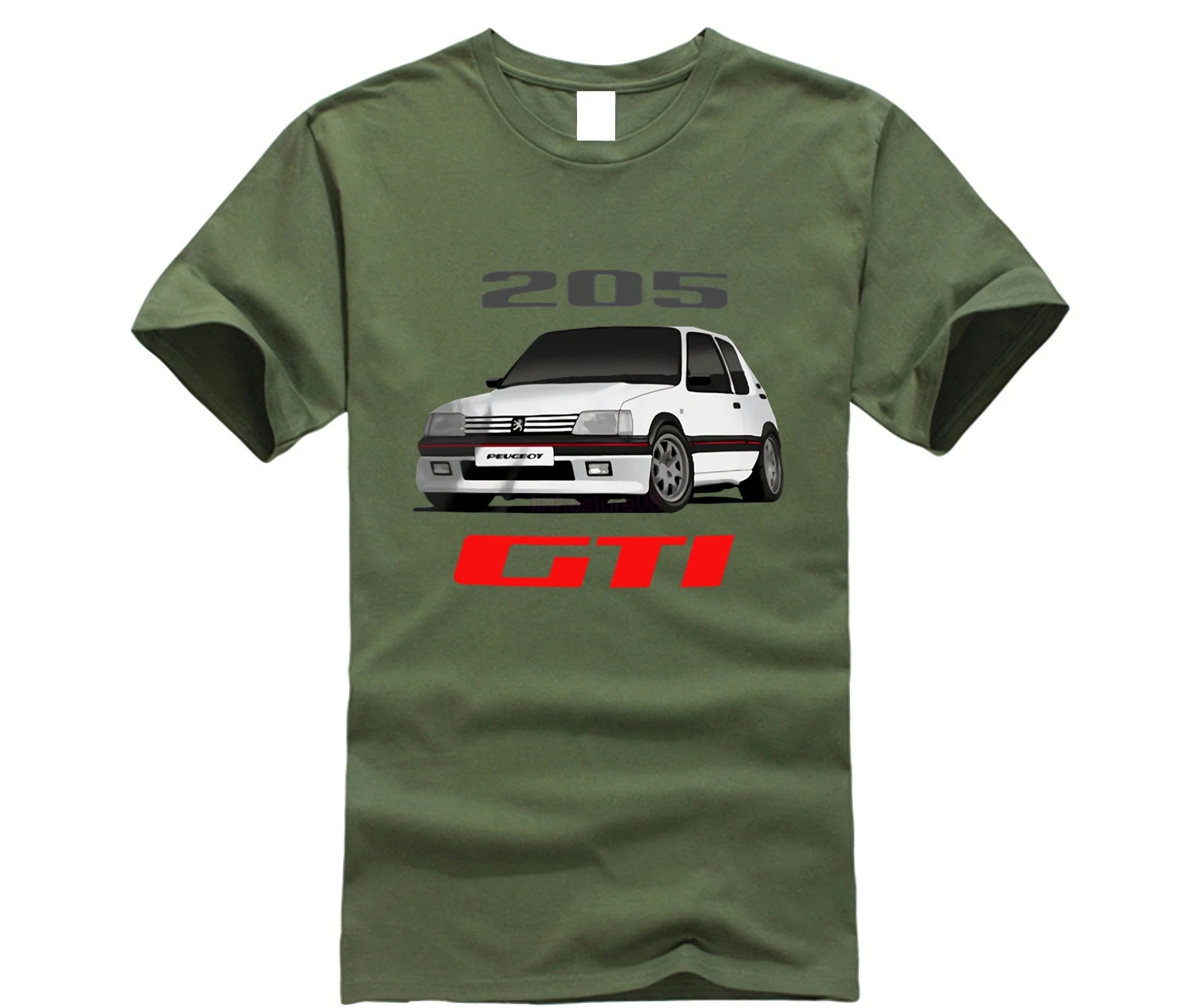 Пежо 205 Gti Rally Racinger мягкая хлопковая Футболка WRC белый черный серый красный брюки
