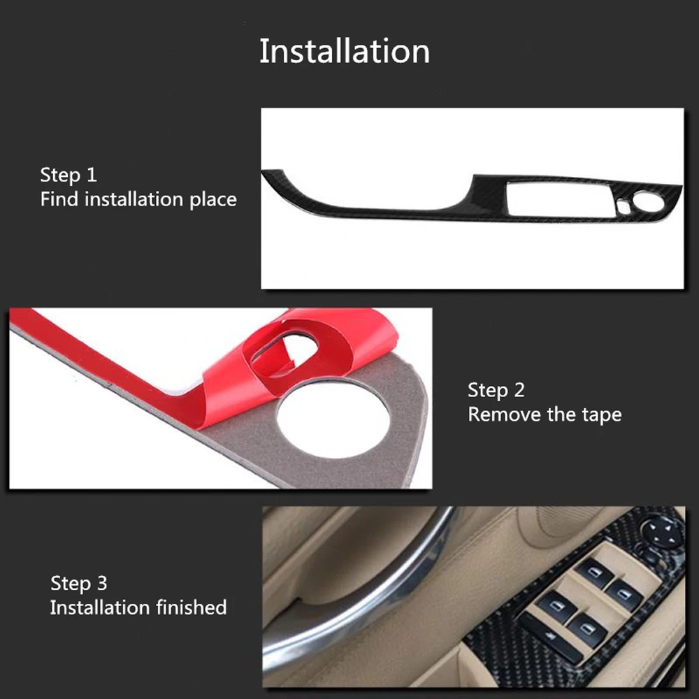 Автомобильный оконный переключатель подъемная кнопка панель накладка наклейка