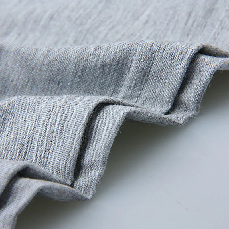 

New printed men's T-shirt summer fashion creative English double-sided animal head men's short sleeved T-shirt