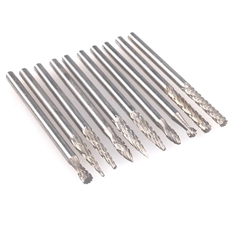 10 шт. Вольфрам твердосплавные боры Сталь стоматологические Алмазные Боры