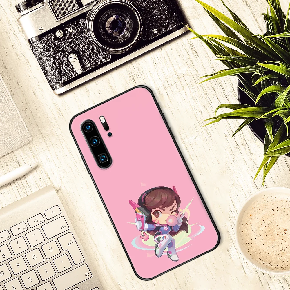 

Overwatch OW game Phone Case For Huawei P Mate 10 20 30 40 Lite Pro smart Z 2019 nova 5t black Prime Fashion Coque Trend Bumper